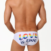 Love Is Love  Swim Briefs